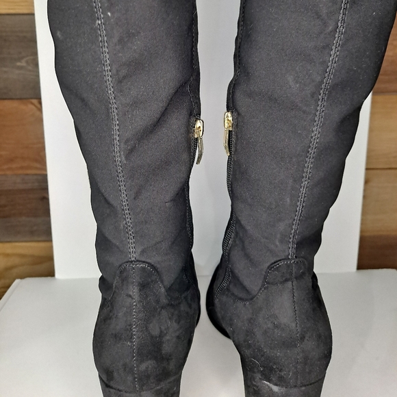Liz Claiborne knee high block heel boots - Picture 9 of 14